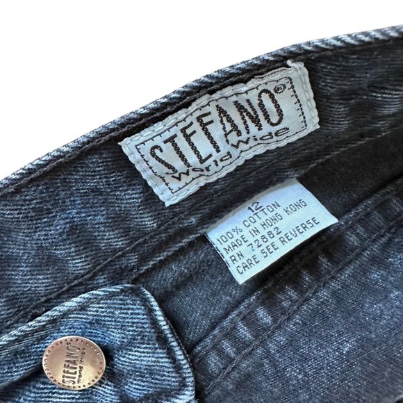 90s Vintage Stefano Jean Skirt US Women's size 12 - Picture 2 of 7